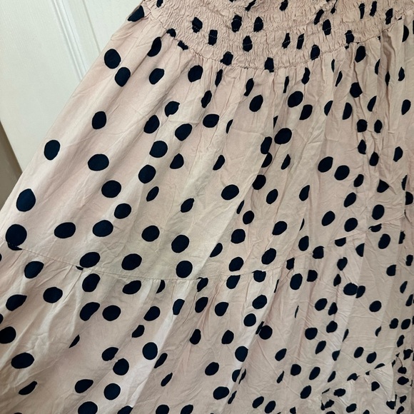 Alia Blue two piece (Coco top) and (Emilie skirt) polka dot set - Picture 5 of 7